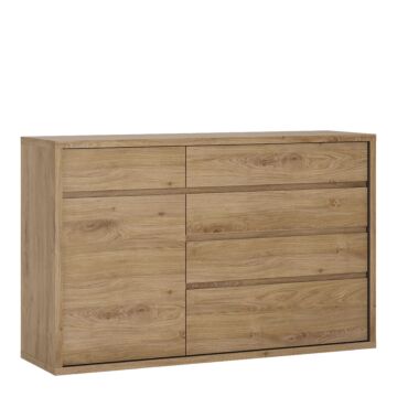 Shetland 1 Door 5 Drawer Cupboard