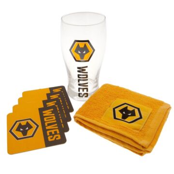 Wolverhampton Wanderers Fc Mini Bar Set