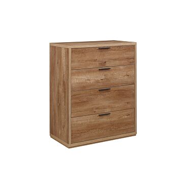 Stockwell 4 Drawer Chest Rustic Oak