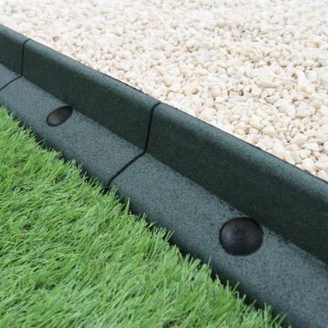 Flexible Lawn Edging Green 1.2m X 36