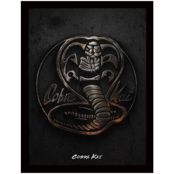 Cobra Kai Framed Picture 16 X 12