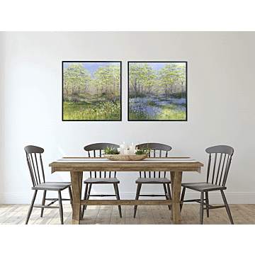 Spring Wood By Diane Demirci - Framed Canvas