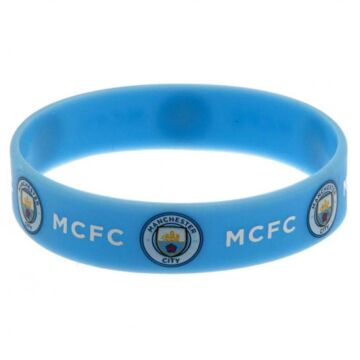 Manchester City Fc Silicone Wristband