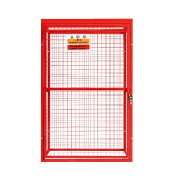 Red Gas Bottle Collapsible Mesh Cage – 181cm X 116cm X 57cm