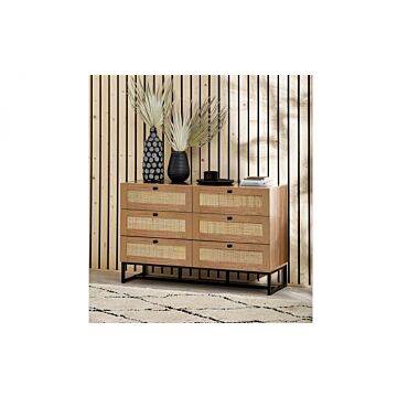 Padstow 6 Drawer Chest - Oak
