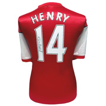 Arsenal Fc Henry Signed Shirt