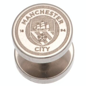 Manchester City Fc Stainless Steel Stud Earring