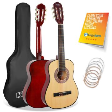 3rd Avenue 1/2 Size Classical Guitar Pack