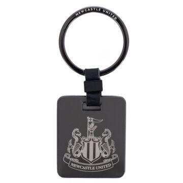 Newcastle United Fc Galvanised Keyring