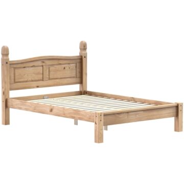 Vida Designs Corona Double Bed, Low Foot End