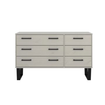 Texas 3+3 Drawer Wide Chest Of Drawers