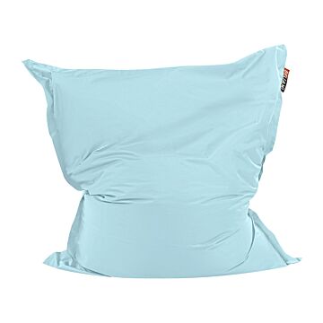 Cover For Large Bean Bag Light Blue Nylon 180 X 230 Cm Lounger With Zip Velcro Giant Beanbag Beliani