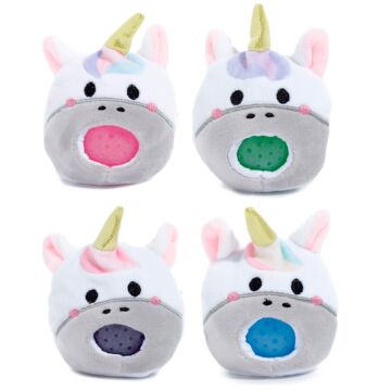 Fun Kids Squeezy Polyester Toy - Adoracorns Unicorn