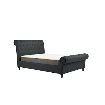 Castello King Bed Charcoal