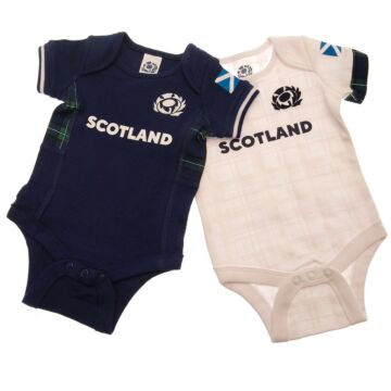 Scotland Ru 2 Pack Bodysuit 3/6 Mths Gt