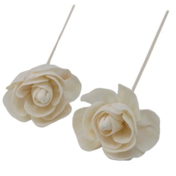 Natural Diffuser Flowers - Rose On Reed - Pack Of 12