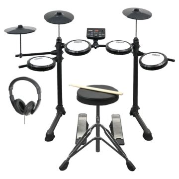 Axus Axk4 Electronic Drum Kit With Stool, Headphones And Sticks