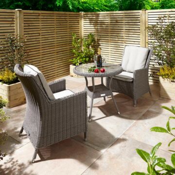 Prestbury Bistro Set Natural Stone