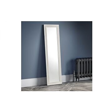 Allegro White Dress Mirror