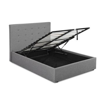 Lucca Plus 4'.6" Double Bed Grey