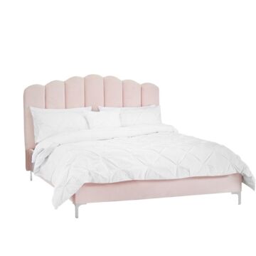 Willow King Size Bed - Pink