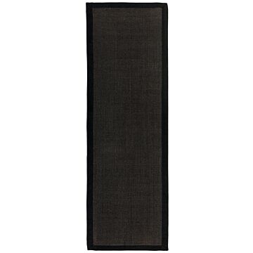 Sisal 068x240cm Black/black