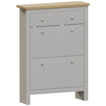 Arlington Shoe Cabinet, Grey