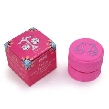 Set Of Zodiac Bath Fizzers With Horoscope - Libra