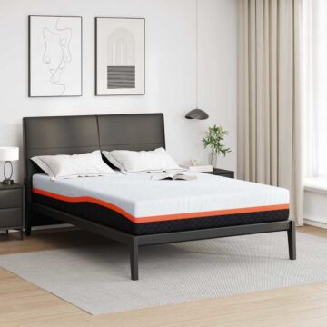 Vidaxl Mattresses White And Grey 140 X 200 Cm
