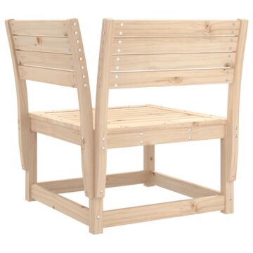 Vidaxl 5 Piece Garden Lounge Set Solid Wood Pine