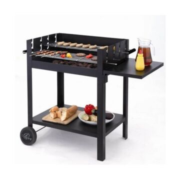 Lambada Charcoal Bbq Grill - Easy Assembly (no Screws Required)