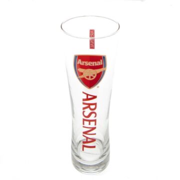 Arsenal Fc Tall Beer Glass