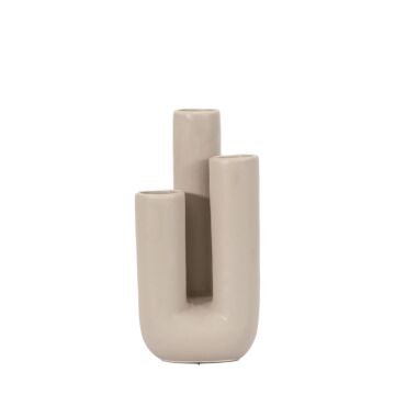 Oldfield Vase X3 Small Pebble 105x85x210mm