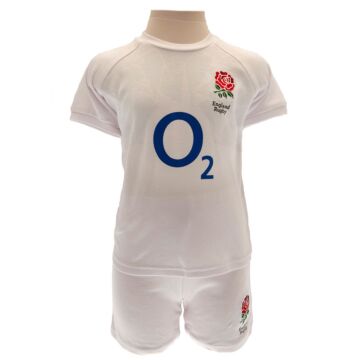 England Rfu Shirt & Short Set 2/3 Yrs Pc