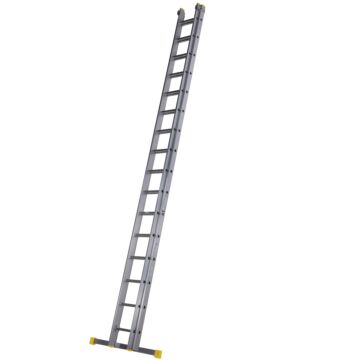 Square Rung Extension Ladder 4.7m Double - 57711520