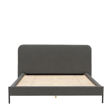 Oslo 4'6 Bedstead Warm Grey 1720x2050x1020mm