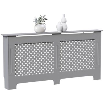 Oxford Radiator Cover Grey, Extra Large