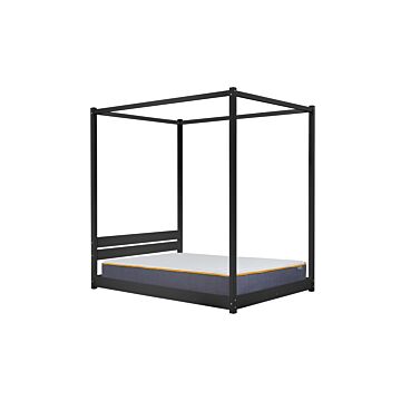 Darwin Four Poster Double Bed Black