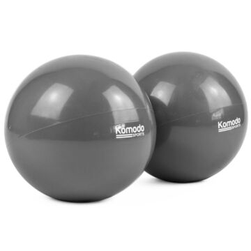 Grey Weighted Toning Ball - 2x 0.5kg
