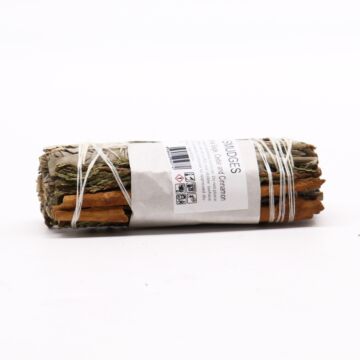 Smudge Stick - White Sage, Cedar And Cinnamon