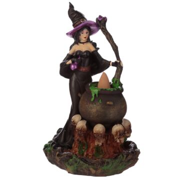 Backflow Incense Burner - Witches Cauldron