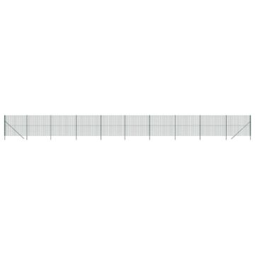 Vidaxl Wire Mesh Fence Green 2.2x25 M Galvanised Steel
