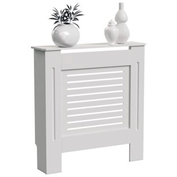 Milton Radiator Cover White, Small