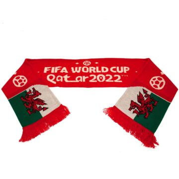 Fifa World Cup Qatar 2022 Wales Scarf