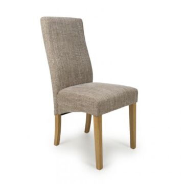 Bailey Tweed Oatmeal Dining Chair