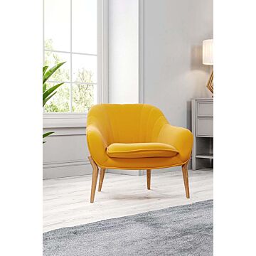 Modern Faux Wool Single Sofa Chair