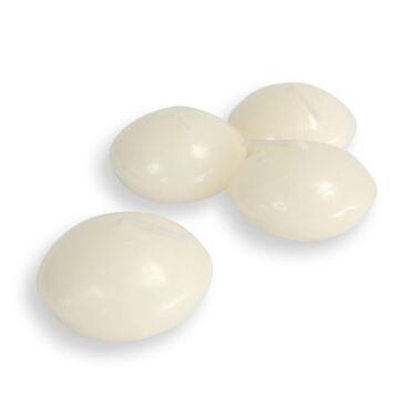Small Floating Candle - Ivory - Pack Of 10