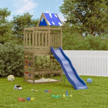 Vidaxl Outdoor Playset Impregnated Wood Pine