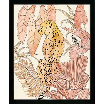 Blush Cheetah I By Annie Warren