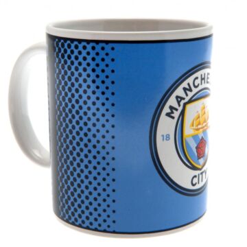 Manchester City Fc Fade Mug